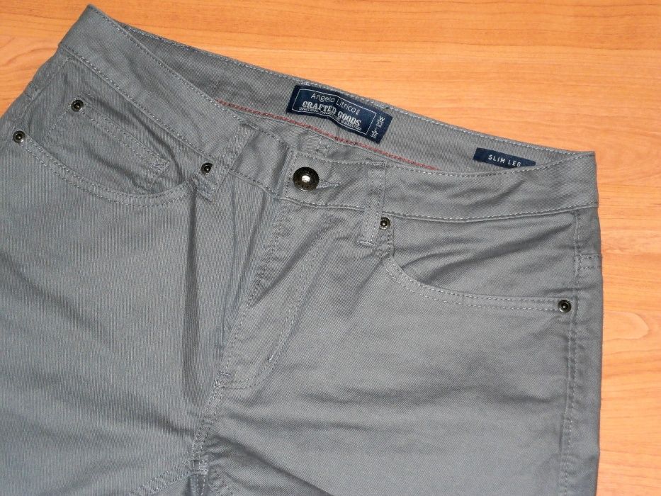 Blugi Jeans marca Angelo Litrico slim leg gri noi Iasi OLX.ro