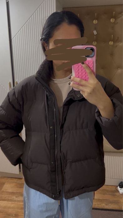 Пуховик Uniqlo S размер