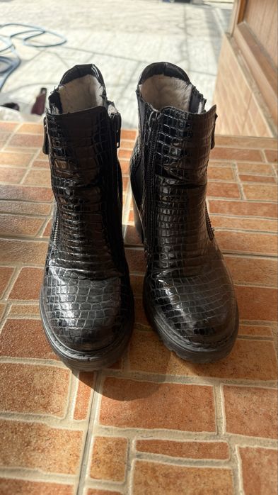 Сапоги натуральная кожа
