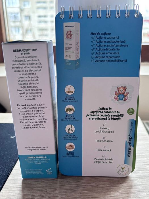 Set șampon/gel de duș și cremă pentru piele uscată Dermadep