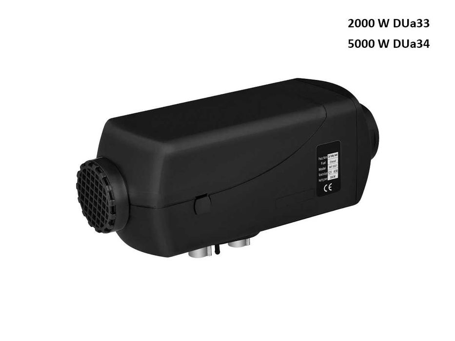 Aeroterma diesel cu telecomanda si  LCD vehicule 12V/24V 2000W/5000W