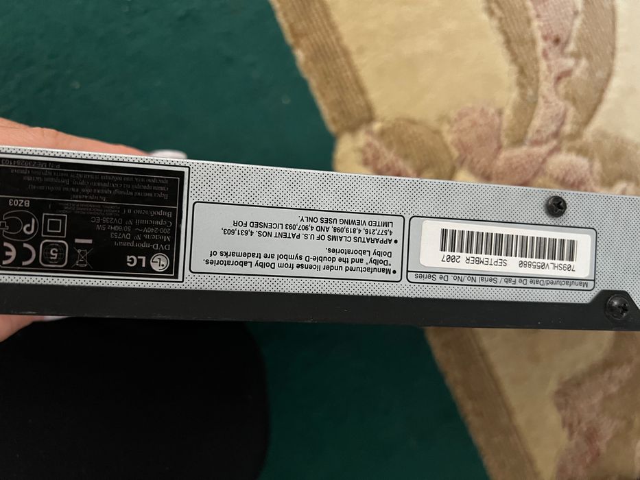 DVD видео проигрыватель
