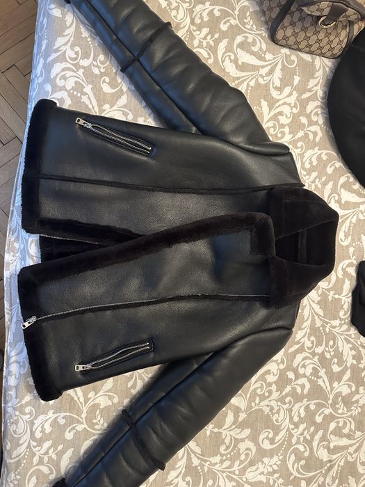 Cojocel imitatie piele si blana