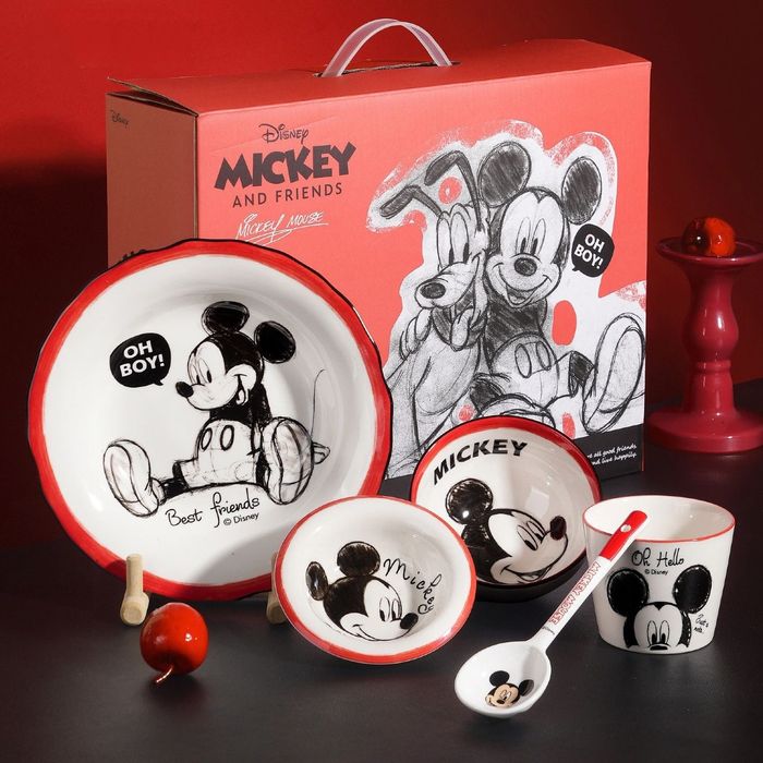 Подарочный набор посуды Mickey mouse