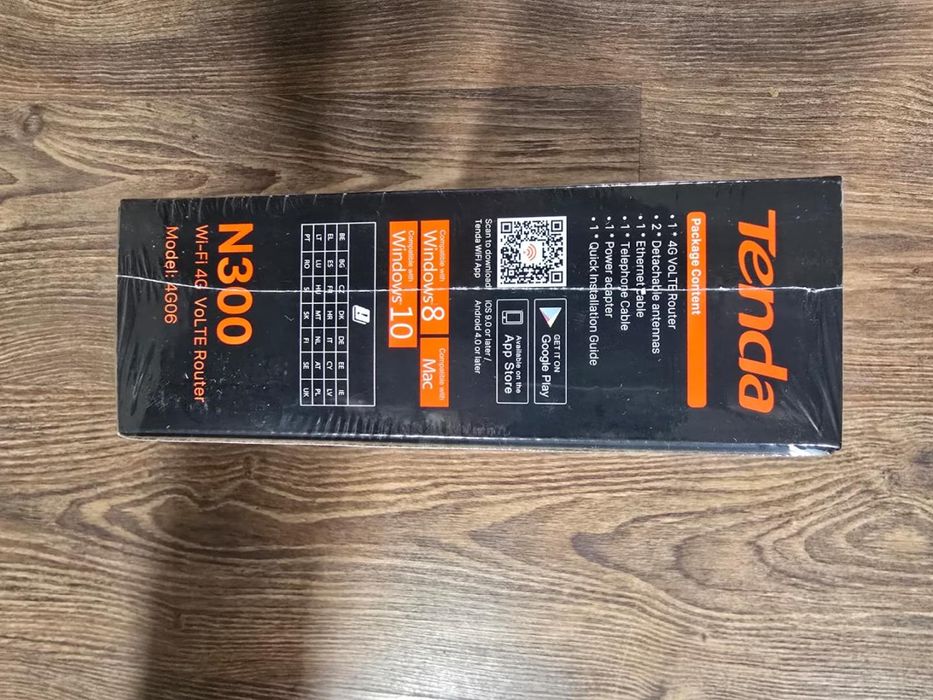 Router Wireless TENDA N300 4G06, Single-Band 300 Mbps, 4G VoLTE, -P-
