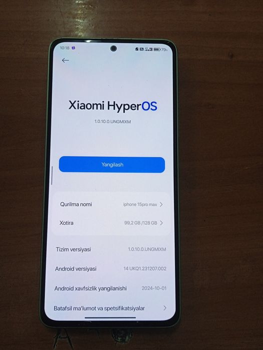 Redmi note 13 garantiasi yoq