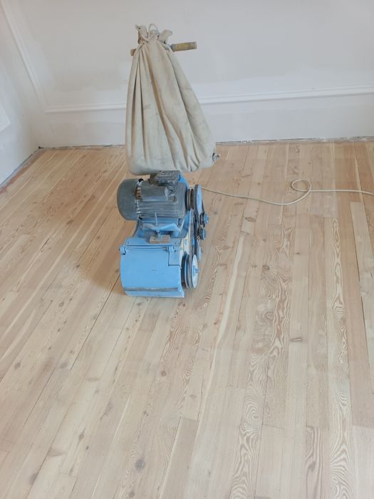 Шлифовка пол паркет