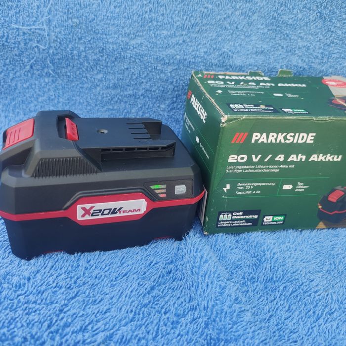 2xBaterie acumulator parkside 4ah
