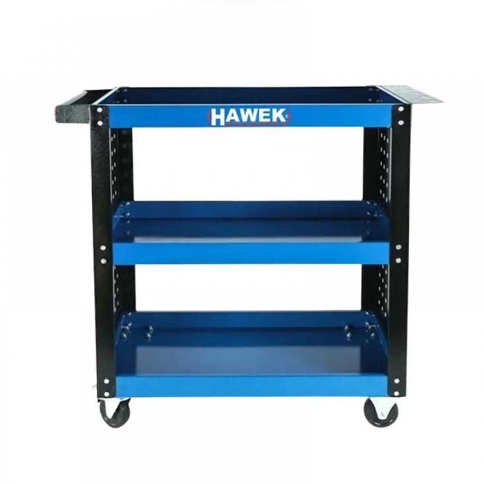 Количка за инструменти с 3 рафта и поставка за отвертки HAWEK