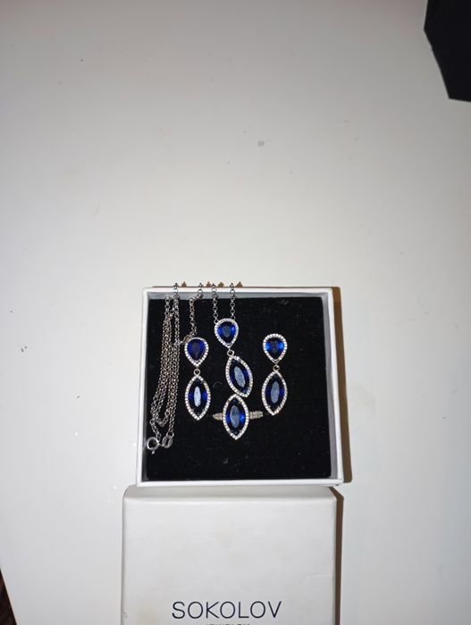 Набор серебро 925 пробы