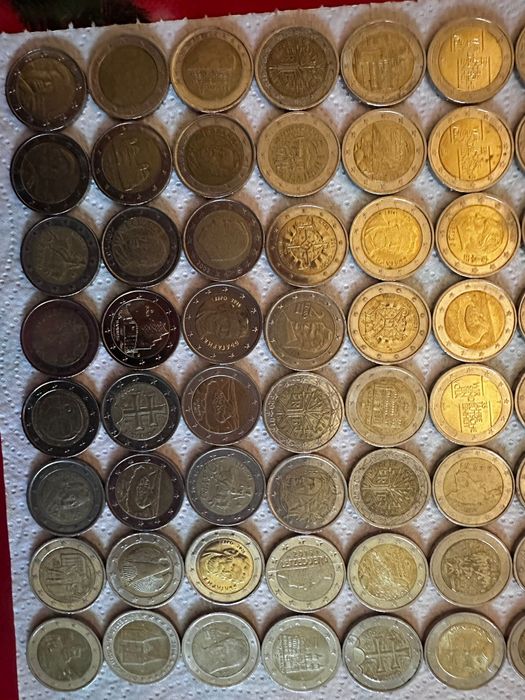 Monede de 1 euro,2 euro