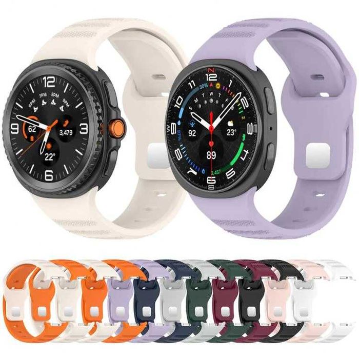 X45 Силиконова каишка верижка Samsung Galaxy Watch 8 40 44 Classic 46