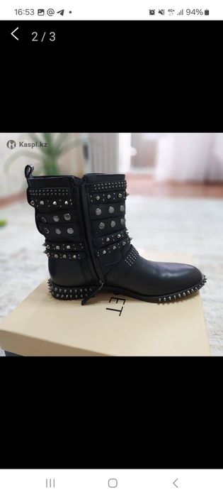 Ботинки натуральная кожа