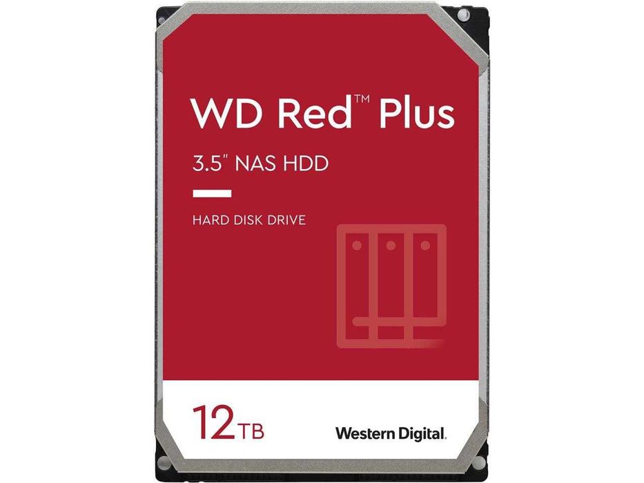 WD Red Plus 10Tb NAS 7200 RPM CMR Количество! Новые + Перечисление