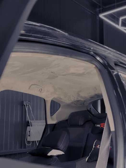 Plafon Textil/Alcantara Negru/Bej/Gri - Toate Modelele Auto