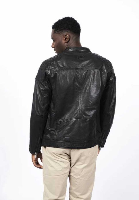 Jacheta geaca de piele 50 L bomber Atelier Torino NOUA piele naturala