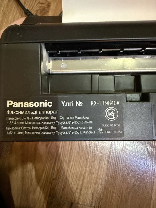 Факс Panasonic КХ-FT984CA в отличном состоянии.