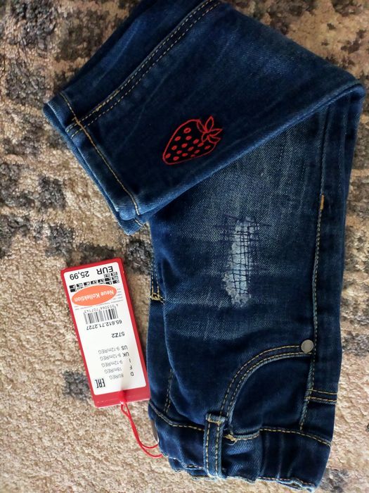 Pantaloni bebe fetiță mărime 80, S Oliver