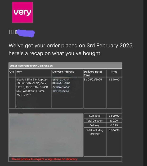 LENOVO IdeaPad Slim 5i 14IMH9 14" Intel Core Ultra 5  16GB/512GB