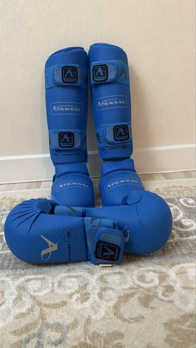 Зашита голени и стопы для занятия Каратэ почти новая