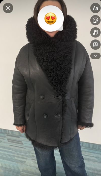 Продам двустороннюю дубленку