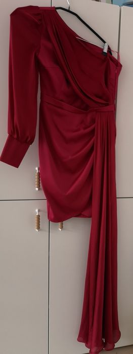 Rochie ocazie  scurta cu trena Ange Atelier