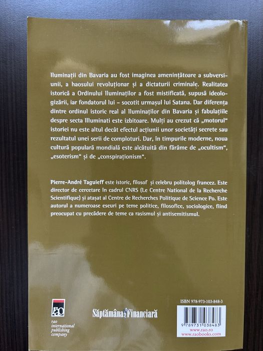 Carte Iluminatiii ocultism