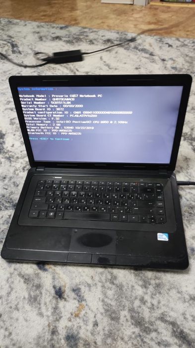 Продаю Ноутбук compaq