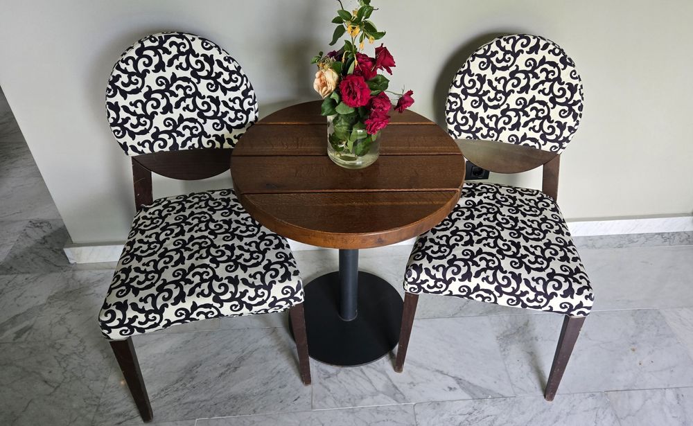 Scaun lemn mobilier bar cafenea restaurant terasa lounge