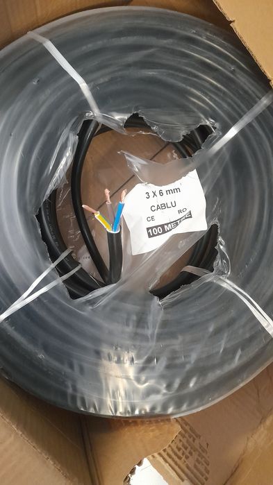 Cablu lițat  3x4,  2x6,  3x6