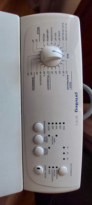 Продавам перална машина с горно зареждане Привилег/Privileg 4210S