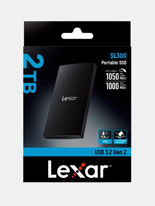 Портативный SSD Lexar SL500  Magnetic-Set 1TB / 2TB new