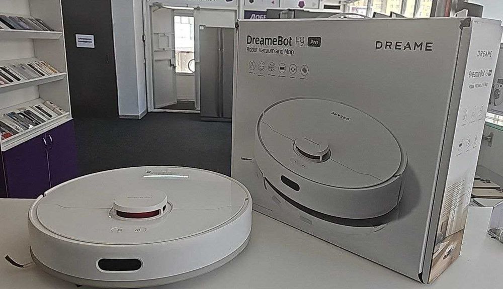 Dreame F9 Pro — робот‑пылесос для автоматической сухой уборки пола