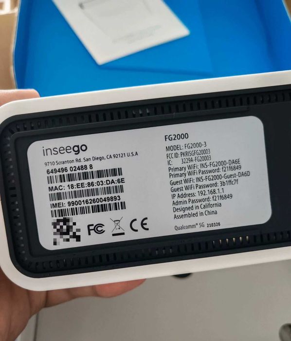 Роутер  4G LTE Inseego 5G FG2000