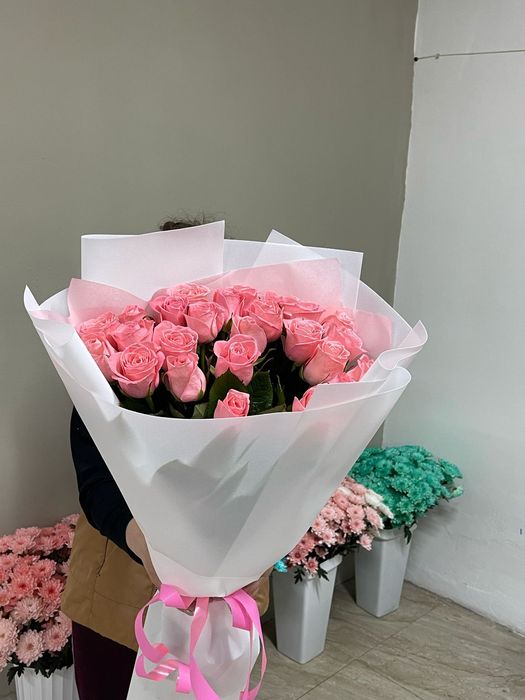 51 роза 24000тг!