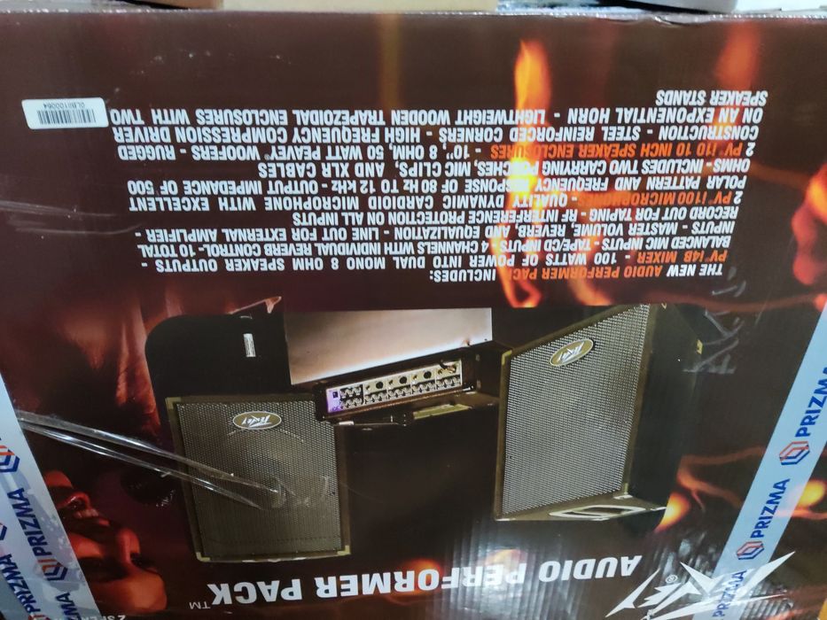 Продаётся профессиональный музыкальный комплект Peavey Audio Performer