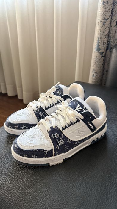 Louis vuitton сини кецове - 43 номер
