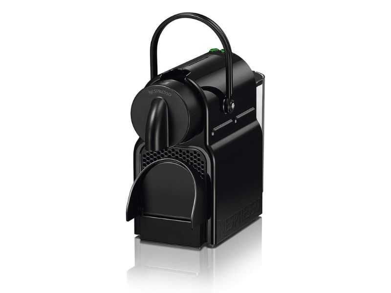 Кафемашина с Капсули Delonghi Inissia Nespresso Black EN80B, 19 bar, Черна