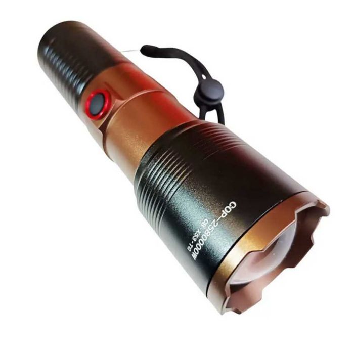 Мощен LED фенер с 2000 м обхват – USB-C, Power Bank