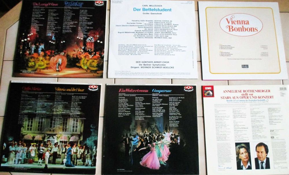 LP и DLP с оперна и оперетна музика