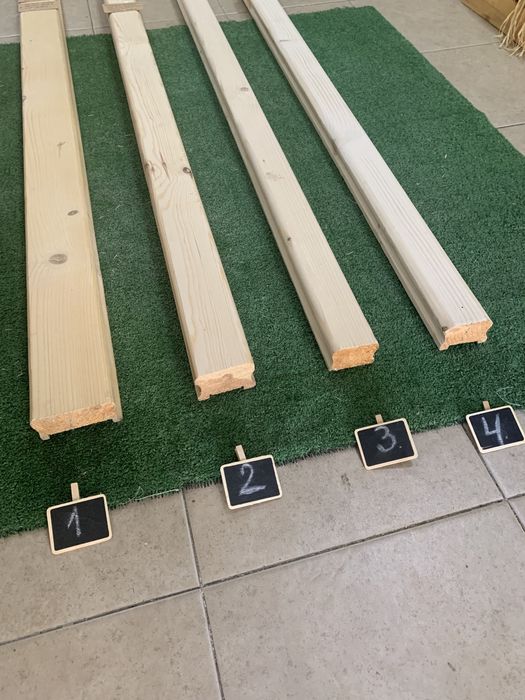 Дървени ръкохватки за парапет