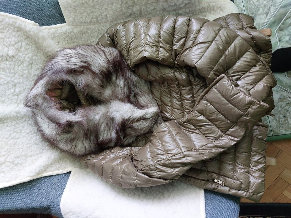 Яка от #лисица сребърна нова