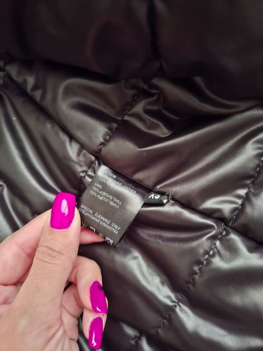 Blana naturala cu parka