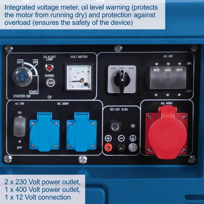 Generator Diesel Scheppach 5500w