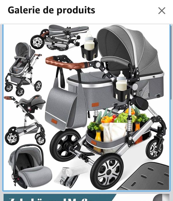 Cărucior 3in 1 KESSER