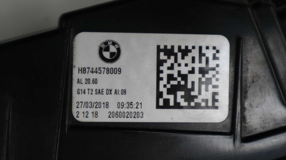 Десен стоп заден капак БМВ 8 серия Г14 Г15 Г16 М8 US