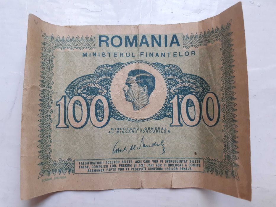 bancnote vechi romanesti