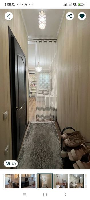 1/3/3   Новостройка. (паркентский) Шастри.   41000 уе