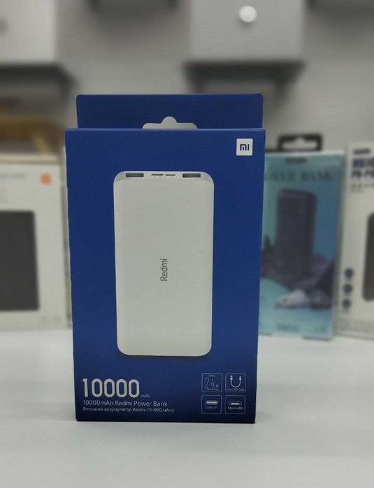 Внешний аккумулятор Xiaomi 10000 mAh Гарантия + Доставка.