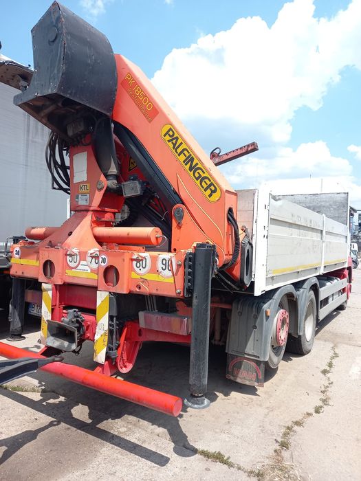 Camion MAN cu macara - Palfinger PK18500